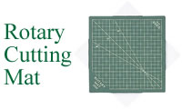 Rotary cutting mat